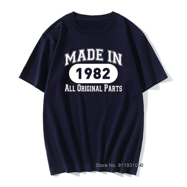 men's t-shirts in 1982 retro t shirt 39th anniversary birthday present vintage cotton o-neck men husband tees, White;black
men's t-shirts in 1982 retro t shirt 39th anniversary birthday present vintage cotton o-neck men husband tees, White;black