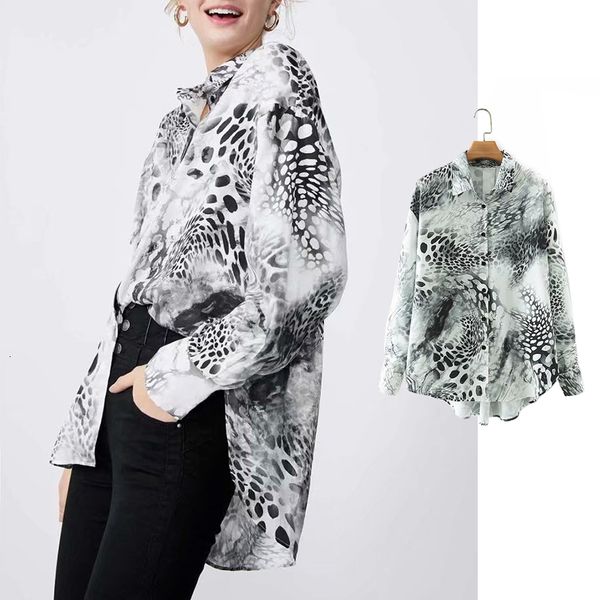 women's blouses & shirts new fashion women leopard print chiffon shirt turn down collar long sleeve chiffon shirt casual loose top, White
women's blouses & shirts new fashion women leopard print chiffon shirt turn down collar long sleeve chiffon shirt casual loose top, White