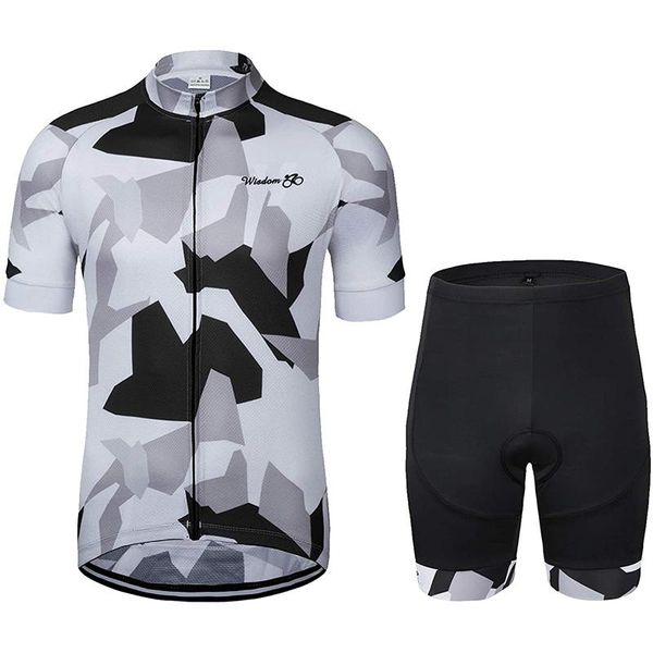 triathlon cycling jerseys summer men's mtb sport irregular shape ropa ciclismo bike wear clothing short sleeve bib set racing sets, Black;blue
triathlon cycling jerseys summer men's mtb sport irregular shape ropa ciclismo bike wear clothing short sleeve bib set racing sets, Black;blue