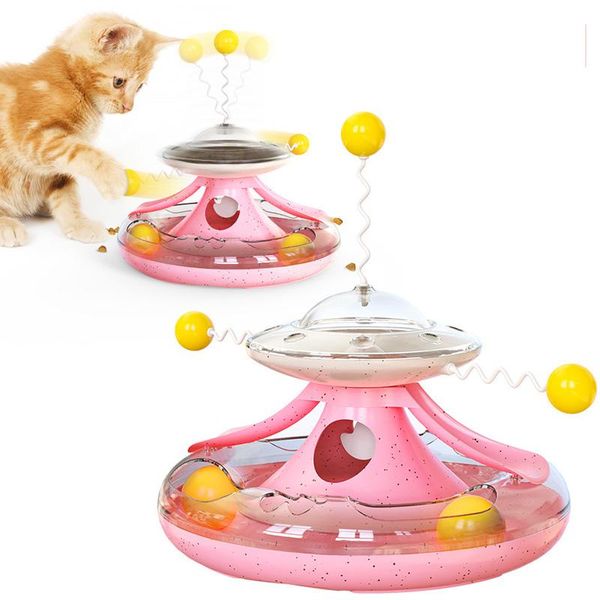 cat toys interactive turntable food toy pet feeder rotating balls track multifunctional dispenser for
cat toys interactive turntable food toy pet feeder rotating balls track multifunctional dispenser for