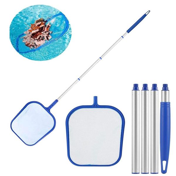 pool & accessories swimming skimmer net fish pond leaf rake professional cleaning tool 4 sections retractable landing #z
pool & accessories swimming skimmer net fish pond leaf rake professional cleaning tool 4 sections retractable landing #z