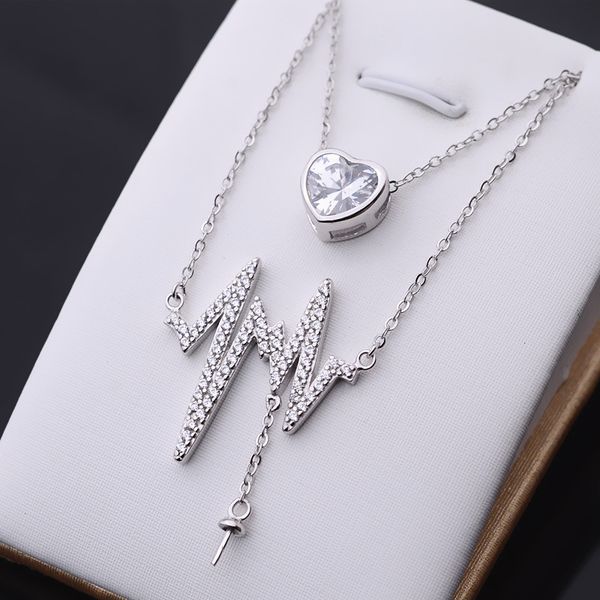 s925 silver ecg pendant chain necklace female clavicle chain pearl empty support diy accessories semi-finished products 276
s925 silver ecg pendant chain necklace female clavicle chain pearl empty support diy accessories semi-finished products 276