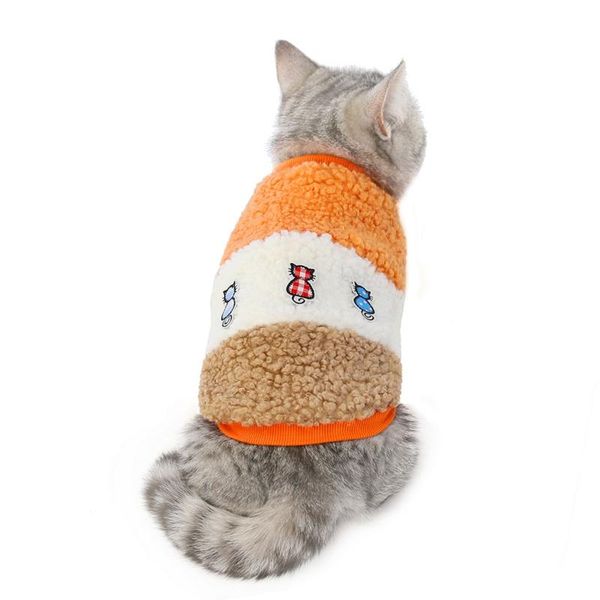 winter pet cats thick sweater warm comfortable cotton jacket button design kitten pullover clothes high-quality costumes cat
winter pet cats thick sweater warm comfortable cotton jacket button design kitten pullover clothes high-quality costumes cat