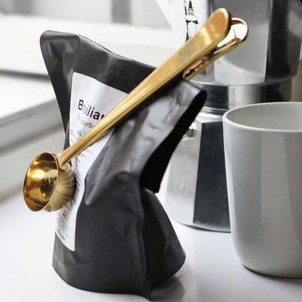 multifunctional stainless steel sealed clips nordic style coffee scoop with bag clip long tail seal kitchen tool
multifunctional stainless steel sealed clips nordic style coffee scoop with bag clip long tail seal kitchen tool