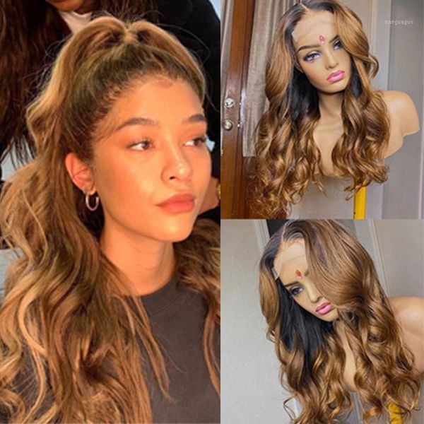 ombre color 13*6 lace front wigs with baby hair body wave remy human glueless bleached knots pre plucked1, Black;brown
ombre color 13*6 lace front wigs with baby hair body wave remy human glueless bleached knots pre plucked1, Black;brown
