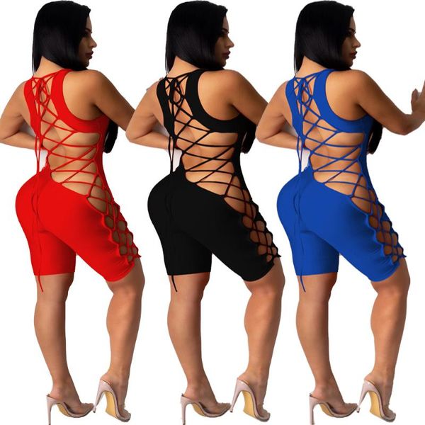 women's short jumpsuit tracksuit with solid color leash, sleeveless, street nightclub party outfit jumpsuits & rompers, Black;white
women's short jumpsuit tracksuit with solid color leash, sleeveless, street nightclub party outfit jumpsuits & rompers, Black;white