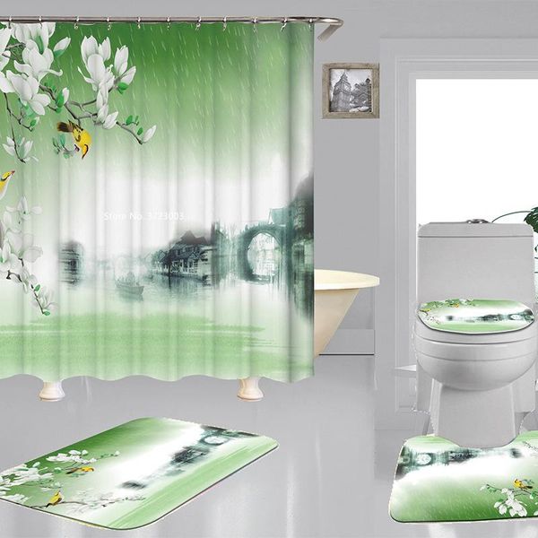 shower curtains stylish natural scenery 3d digital printing bath waterproof polyester home decor bathroom curtain mat 4-piece set
shower curtains stylish natural scenery 3d digital printing bath waterproof polyester home decor bathroom curtain mat 4-piece set