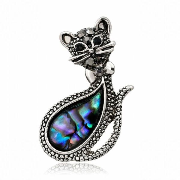 pins, brooches 2021 trendy simple vintage cat abalone shell brooch pin for girl women fashion cute animal corsage jewelry accessories, Gray
pins, brooches 2021 trendy simple vintage cat abalone shell brooch pin for girl women fashion cute animal corsage jewelry accessories, Gray