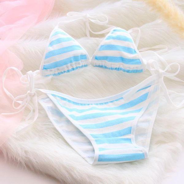 bras sets 6pcs lace up tie animation blue and white stripe suit classic pink bra lolita style wholesale women lingerie set, Red;black
bras sets 6pcs lace up tie animation blue and white stripe suit classic pink bra lolita style wholesale women lingerie set, Red;black