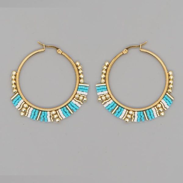 hoop & huggie go2boho 2021 native style miyuki earring earrings for women jewelry trendy seed bead ear ring gold plated hoops jewellery, Golden;silver
hoop & huggie go2boho 2021 native style miyuki earring earrings for women jewelry trendy seed bead ear ring gold plated hoops jewellery, Golden;silver