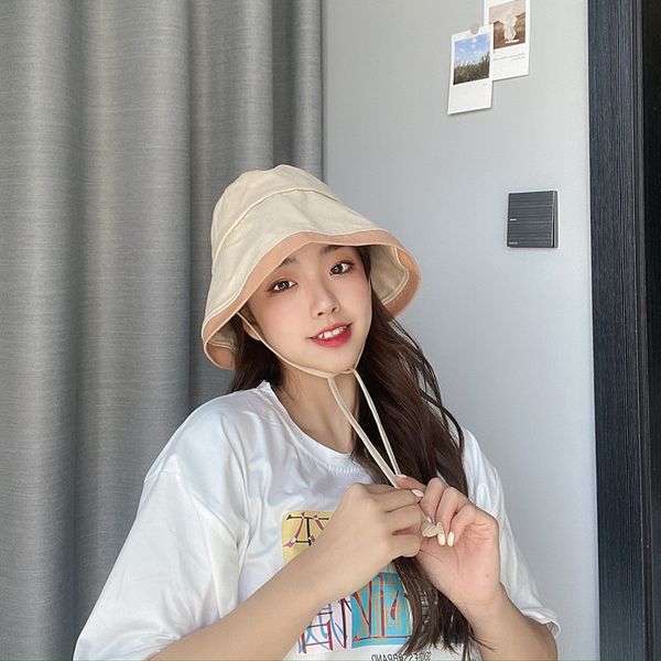 fashionable spring and summer sun visor women's uv protection fisherman's hat women's trendy bucket hat, Blue;gray
fashionable spring and summer sun visor women's uv protection fisherman's hat women's trendy bucket hat, Blue;gray