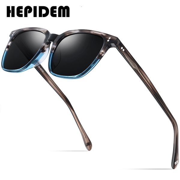 sunglasses fashion hepidem acetate polarized men brand designer vintage square glasses for women glass 9114, White;black
sunglasses fashion hepidem acetate polarized men brand designer vintage square glasses for women glass 9114, White;black