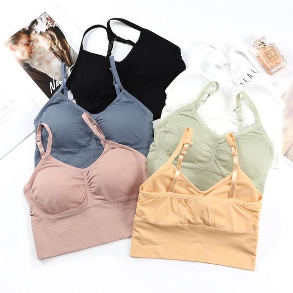 padded bras women sports underwear yoga wireless breathable push up for female workout fitness vest running outfit
padded bras women sports underwear yoga wireless breathable push up for female workout fitness vest running outfit