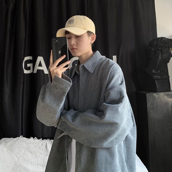 men's casual shirts korean style loose autumn fashion harajuku cotton oversize long sleeve chemise homme clothing db60sh, White;black
men's casual shirts korean style loose autumn fashion harajuku cotton oversize long sleeve chemise homme clothing db60sh, White;black