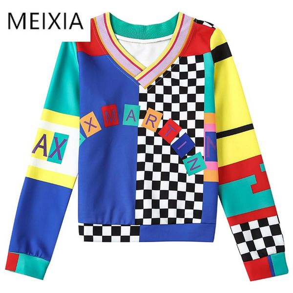 women's hoodies & sweatshirts meixia spring summer women streetwear print polyester v-neck pullovers full sleeve casual thin, Black
women's hoodies & sweatshirts meixia spring summer women streetwear print polyester v-neck pullovers full sleeve casual thin, Black