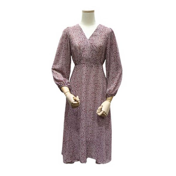 perhaps u pink floral print v neck long sleeve knee length knee length chiffon dress women d1262 210529, Black;gray
perhaps u pink floral print v neck long sleeve knee length knee length chiffon dress women d1262 210529, Black;gray
