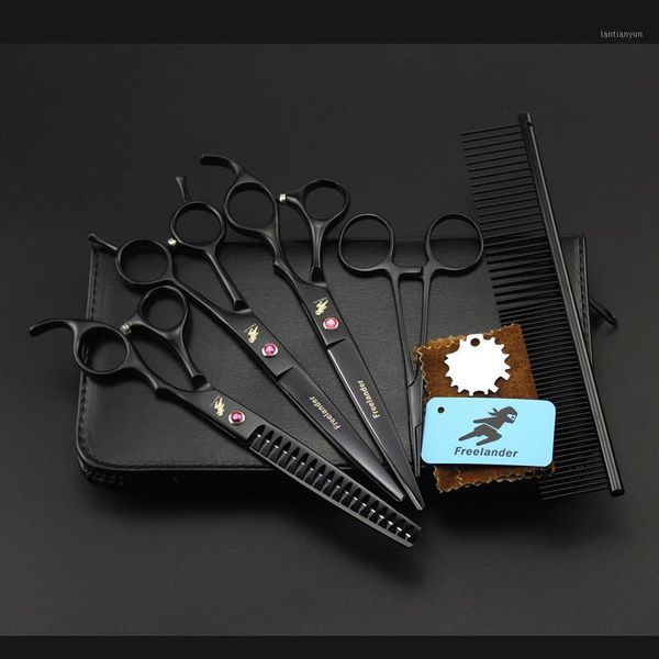 inch professional black pet dog grooming scissors set 3pcs/set shears cutting + fish bone teeth curved with bag1
inch professional black pet dog grooming scissors set 3pcs/set shears cutting + fish bone teeth curved with bag1