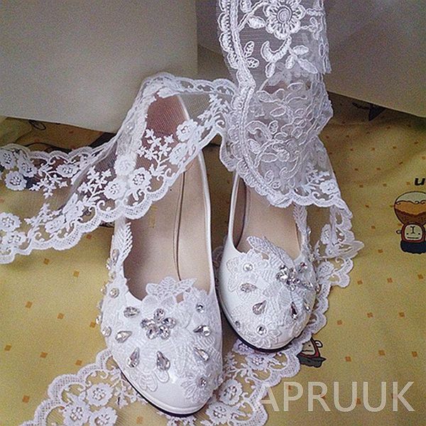dress shoes 9cm high heel luxury crystal rhinestones white lace pumps for woman bridal brides wedding plus size, Black
dress shoes 9cm high heel luxury crystal rhinestones white lace pumps for woman bridal brides wedding plus size, Black