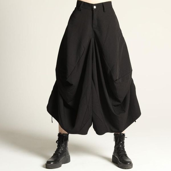 women's pants & capris 2021 amoi men and women couples thin wide-leg seven-point nine-point transformable three-dimensional drape trash, Black;white
women's pants & capris 2021 amoi men and women couples thin wide-leg seven-point nine-point transformable three-dimensional drape trash, Black;white