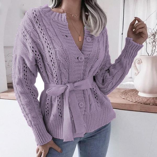 women's sweaters sweater autumn casual v-neck bandage solid long sleeve button knitted pullovers jumper sueter mujer with belt, White;black
women's sweaters sweater autumn casual v-neck bandage solid long sleeve button knitted pullovers jumper sueter mujer with belt, White;black