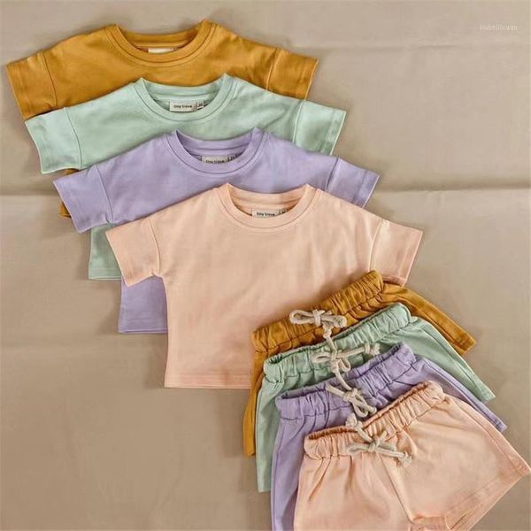 clothing sets kids clothes 2021 summer boys girls short sleeve solid shorts baby t shirt cotton pants fashion outfits1, White
clothing sets kids clothes 2021 summer boys girls short sleeve solid shorts baby t shirt cotton pants fashion outfits1, White