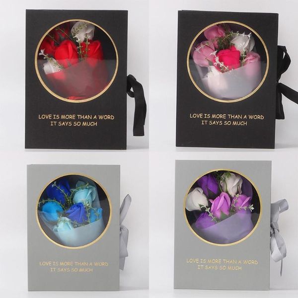 decorative flowers & wreaths 6-roses soap flower book gift box romantic decoration, valentine's day christmas gifts
decorative flowers & wreaths 6-roses soap flower book gift box romantic decoration, valentine's day christmas gifts