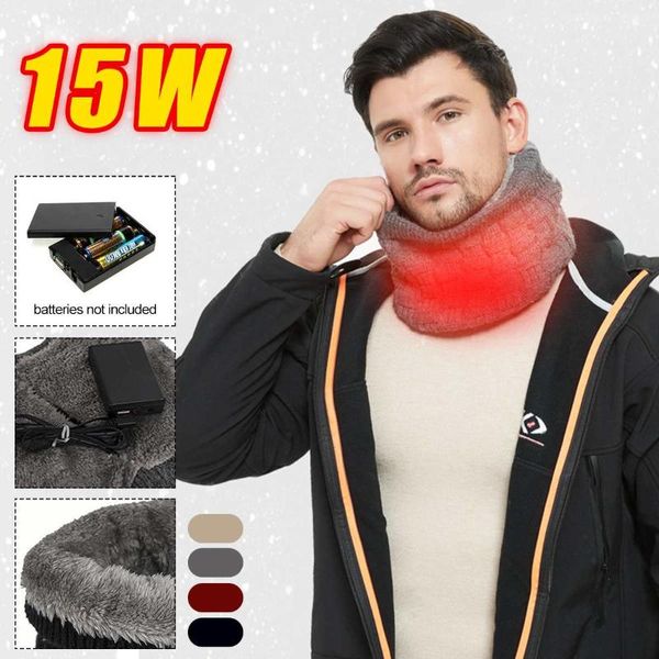 charging electric scarf 15w 55 constant temperature heating neck wrap for outdoor skiing hike with battery case washable cycling caps & mask, Black
charging electric scarf 15w 55 constant temperature heating neck wrap for outdoor skiing hike with battery case washable cycling caps & mask, Black