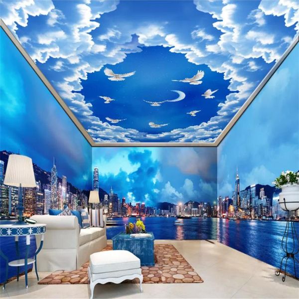 wallpapers blue sky white clouds sunshine ceiling mural wallpaper 3d pigeon zenith frescoes living room bedroom el papel de parede
wallpapers blue sky white clouds sunshine ceiling mural wallpaper 3d pigeon zenith frescoes living room bedroom el papel de parede