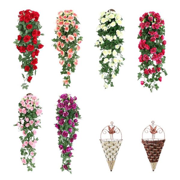 decorative flowers & wreaths artificial roses flower rattan fake plant vine decoration wall hanging home decor accessories wedding wreath
decorative flowers & wreaths artificial roses flower rattan fake plant vine decoration wall hanging home decor accessories wedding wreath
