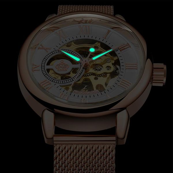 clocks mechanical wristwatches women's watches waterproof ladies automatic skeleton gift for women, Slivery;brown
clocks mechanical wristwatches women's watches waterproof ladies automatic skeleton gift for women, Slivery;brown