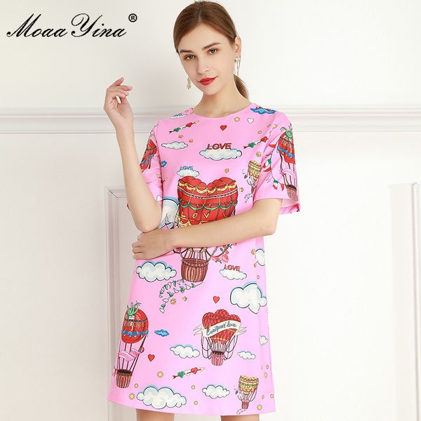 fashion designer summer dress women short sleeve sequins air balloon romantic love print 210524, Black;gray
fashion designer summer dress women short sleeve sequins air balloon romantic love print 210524, Black;gray