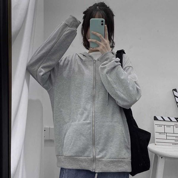 women's long sleeved hooded sweatshirt, korean style, extra large, retro, solid color, casual, autumn, Black;brown
women's long sleeved hooded sweatshirt, korean style, extra large, retro, solid color, casual, autumn, Black;brown