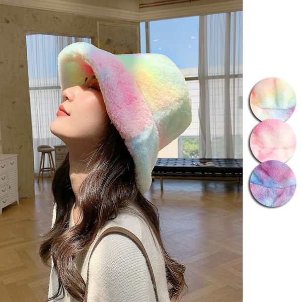 helisopus women faux fur winter bucket hat autumn tie dye rainbow soft warm fishing cap outdoor vacation wholesale wide brim hats, Blue;gray
helisopus women faux fur winter bucket hat autumn tie dye rainbow soft warm fishing cap outdoor vacation wholesale wide brim hats, Blue;gray