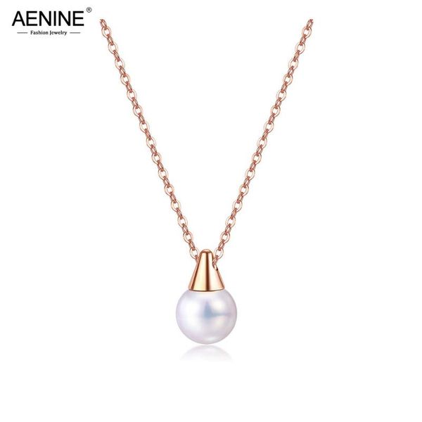 pendant necklaces aenine trendy stainless steel simulated pearl jewelry bohemia chain link choker necklace for women an17081, Silver
pendant necklaces aenine trendy stainless steel simulated pearl jewelry bohemia chain link choker necklace for women an17081, Silver
