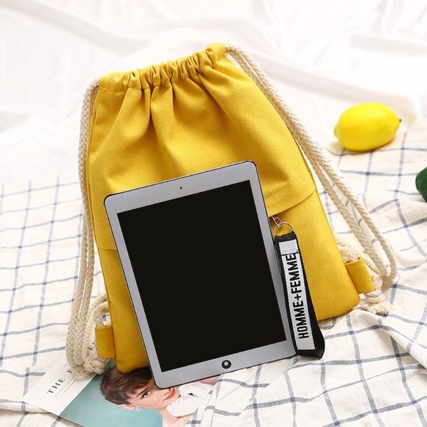 backpack canvas storage school gym drawstring bag pack rucksack pouch k9fe
backpack canvas storage school gym drawstring bag pack rucksack pouch k9fe