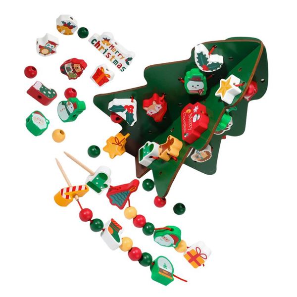 christmas decorations 1 set wisdom tree wood beading toys plaything for children
christmas decorations 1 set wisdom tree wood beading toys plaything for children