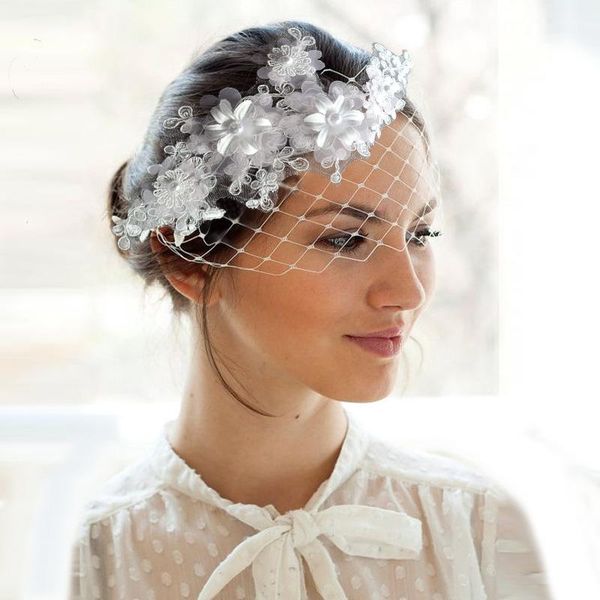 bridal veils white pearls birdcage veil appliqued pure colors mesh fishnet for women wedding accessories cocktail headband, Black
bridal veils white pearls birdcage veil appliqued pure colors mesh fishnet for women wedding accessories cocktail headband, Black