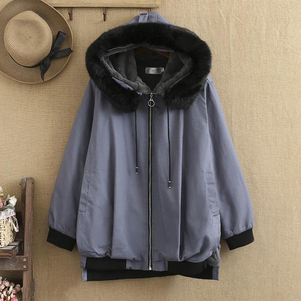 plus size outerwear & coats women's cotton coat winter medium and long hooded collar sleeves looser wider large for fatlady, Black
plus size outerwear & coats women's cotton coat winter medium and long hooded collar sleeves looser wider large for fatlady, Black