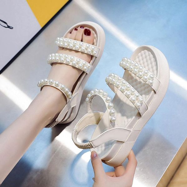 sandals fashion womens ankle buckle shoes summer heels platform female beige girls comfort pearl flat, Black
sandals fashion womens ankle buckle shoes summer heels platform female beige girls comfort pearl flat, Black