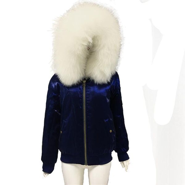 women's jackets jinsirong velvet blue jacket baseball uniform 2021 arrival real fur collar coat for women faux liner, Black;brown
women's jackets jinsirong velvet blue jacket baseball uniform 2021 arrival real fur collar coat for women faux liner, Black;brown