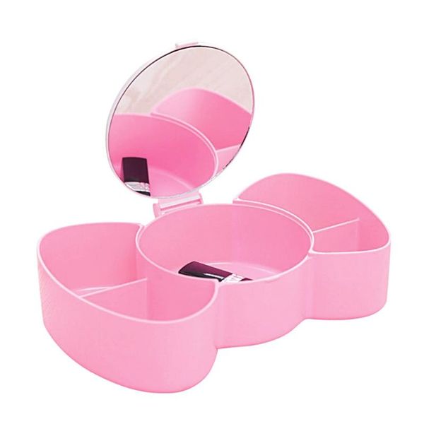 deskplastic cosmetic make up organizer multifunctional makeup storage box with mirror for jewelry organization tools boxes & bins
deskplastic cosmetic make up organizer multifunctional makeup storage box with mirror for jewelry organization tools boxes & bins