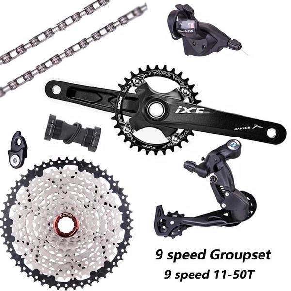 bike derailleurs ztto mtb 9 speed 11-50t cassette 1*9s shifter rear derailleur mountain groupset crankset 9s system chain group set
bike derailleurs ztto mtb 9 speed 11-50t cassette 1*9s shifter rear derailleur mountain groupset crankset 9s system chain group set