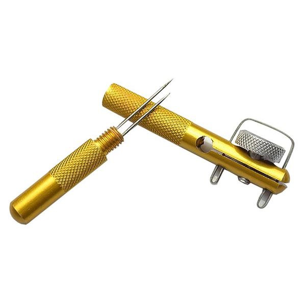 fishing aluminum alloy double-headed needle knots tie line knotter fishhook outdoor hooks
fishing aluminum alloy double-headed needle knots tie line knotter fishhook outdoor hooks