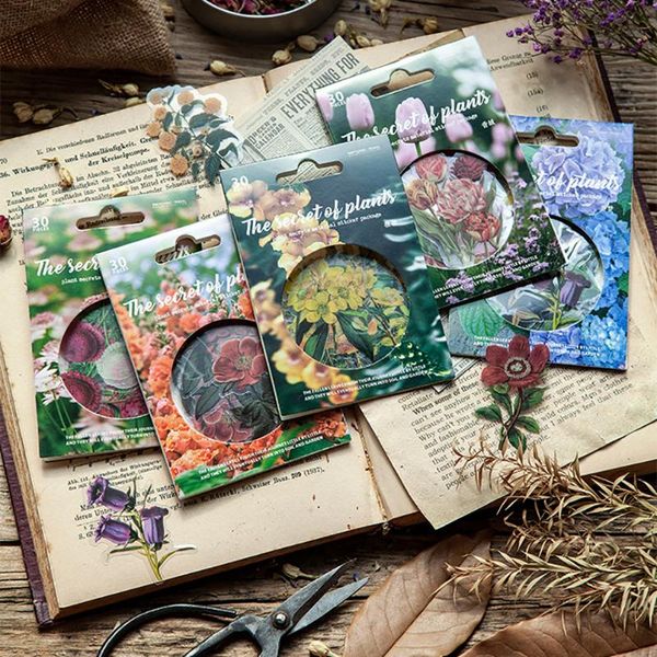 gift wrap 30pcs/bag vintage flower collection plant pet sticker diy diary journal decoration label scrapbooking decor
gift wrap 30pcs/bag vintage flower collection plant pet sticker diy diary journal decoration label scrapbooking decor