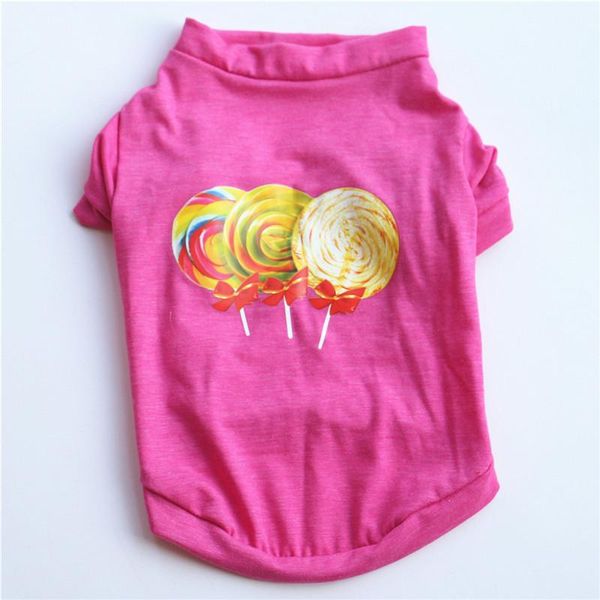 dog apparel clothing pet puppy summer lollipop shirt vest clothes for small dogs roupas para cachorro
dog apparel clothing pet puppy summer lollipop shirt vest clothes for small dogs roupas para cachorro