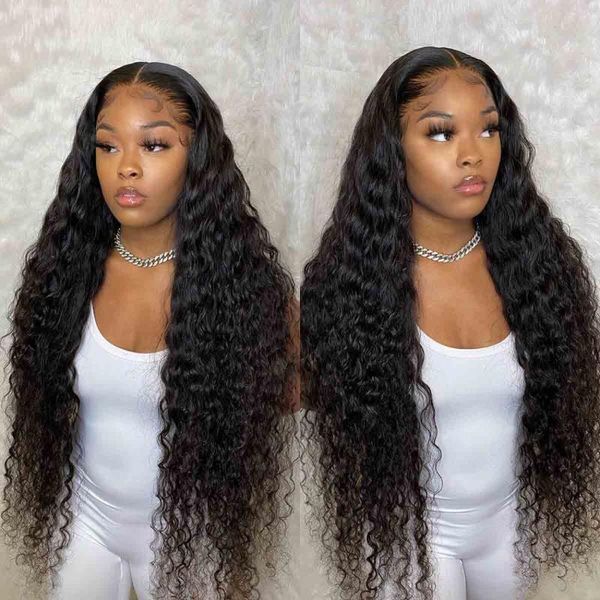 lace wigs 13x4 deep wave frontal wig transparent wet and wavy curly front human hair for women brazilian remy, Black;brown
lace wigs 13x4 deep wave frontal wig transparent wet and wavy curly front human hair for women brazilian remy, Black;brown