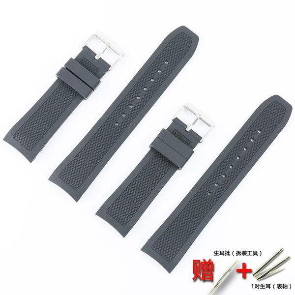 watch bands accessories men's rubber strap 22mm pin buckle curved interface for all types of women's sports silicone waterproof, Black;brown
watch bands accessories men's rubber strap 22mm pin buckle curved interface for all types of women's sports silicone waterproof, Black;brown