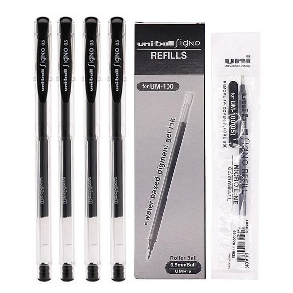 refills japan uni mitsubishi umr-5 refill um100 neutral black ink pen 0.5mm signature refillsstationery for students, Black;red 
refills japan uni mitsubishi umr-5 refill um100 neutral black ink pen 0.5mm signature refillsstationery for students, Black;red
