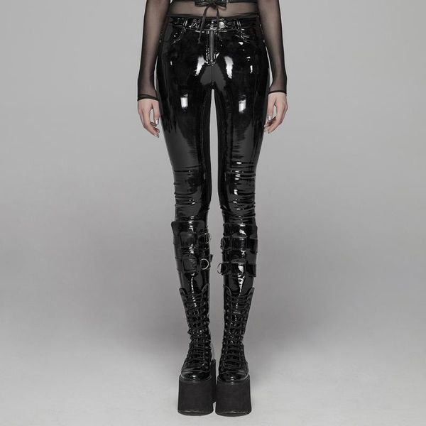 women's pants & capris punkrave punk patent leather simple style fashion party stage performance club skinny pu trousers, Black;white
women's pants & capris punkrave punk patent leather simple style fashion party stage performance club skinny pu trousers, Black;white