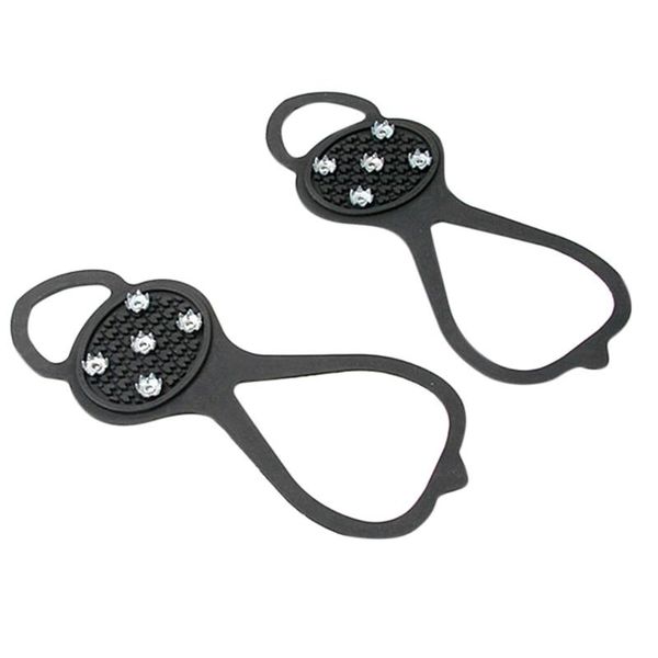 cords, slings and webbing 1 pair professional climbing ice spikes 5 studs anti-skid snow camping walking shoes spike grip winter hiking equi
cords, slings and webbing 1 pair professional climbing ice spikes 5 studs anti-skid snow camping walking shoes spike grip winter hiking equi